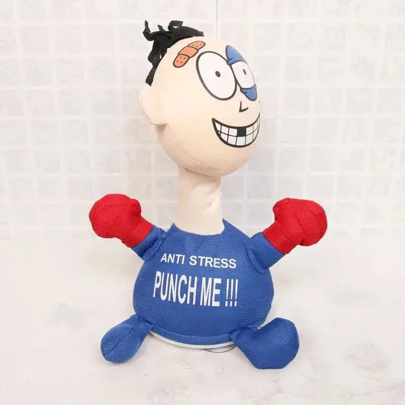 Punch Me Stress Relief Plush Toy for St Patrick's Day, Birthdays, and All Occasions, perfect for stress relief.